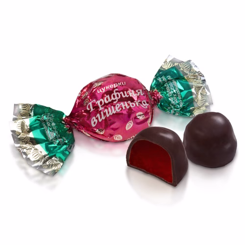 Цукерки "Графиня Вишенька", ХБФ, 1кг.